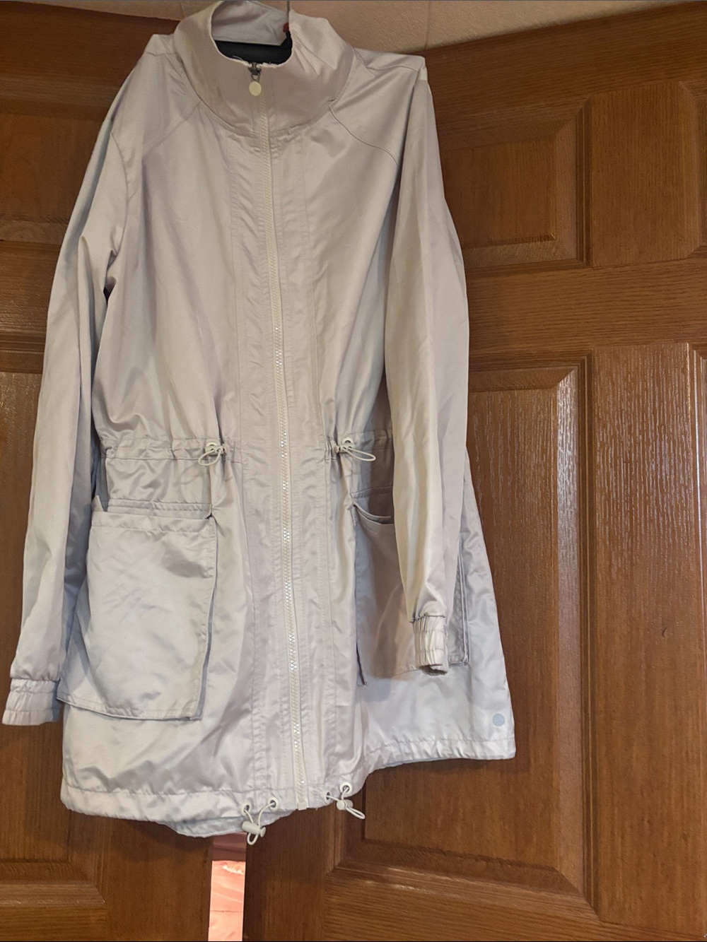 Apana Cream Lightweight Puffer Jacket